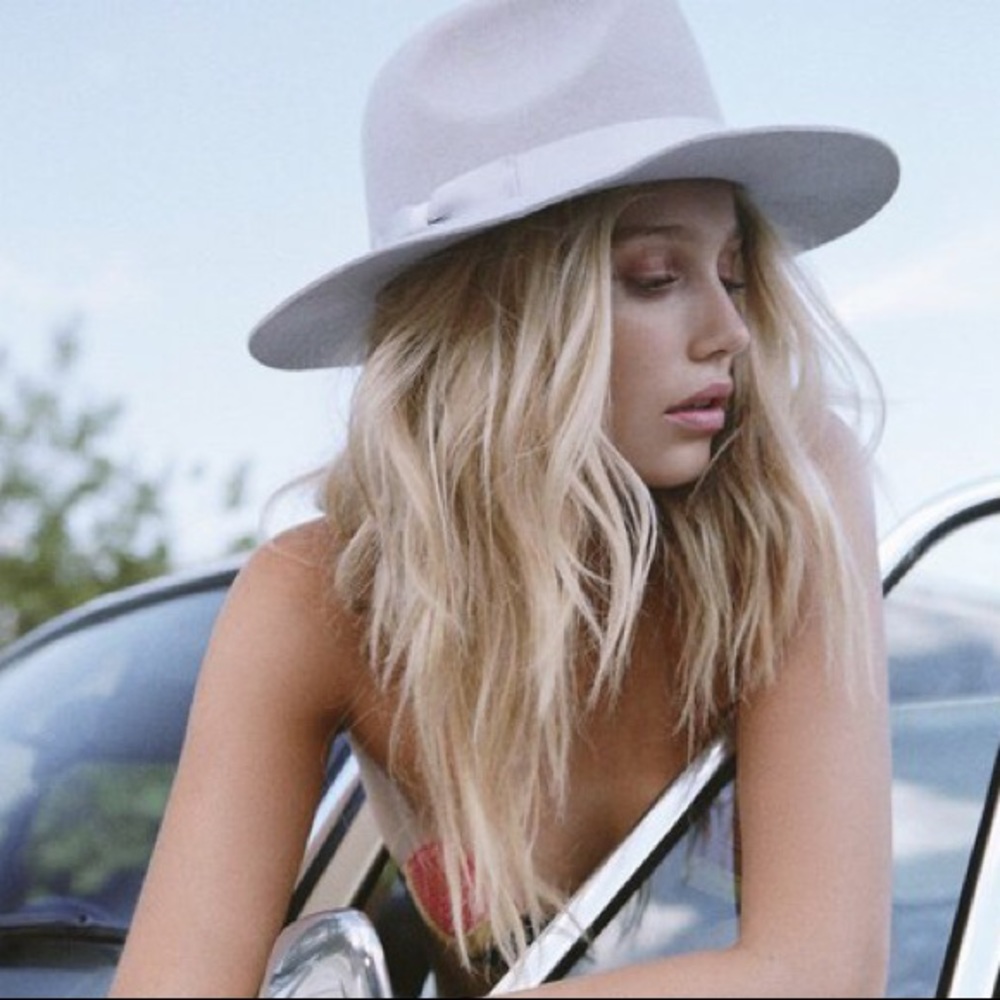 Lack of Color Silver Haze Wool Fedora